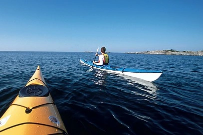 Incentive für sportliche Teams: Geführte Seekajaktour in der dänischen Inselwelt